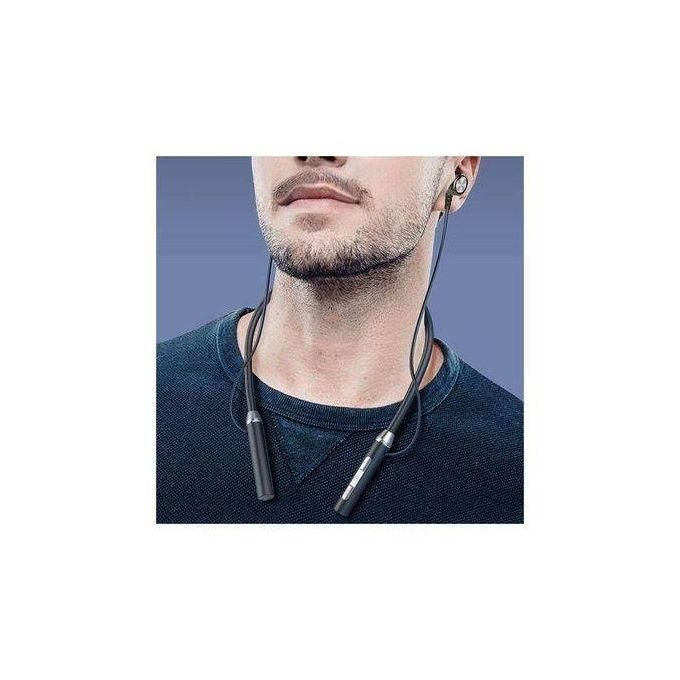 Neckband Bluetooth Headphones IPX5Waterproof Earbuds Magnetic in-Ear Wireless Earbuds Deep Bass Headset Wireless Stereo Neckband with Microphone for Sports/Workout/Office