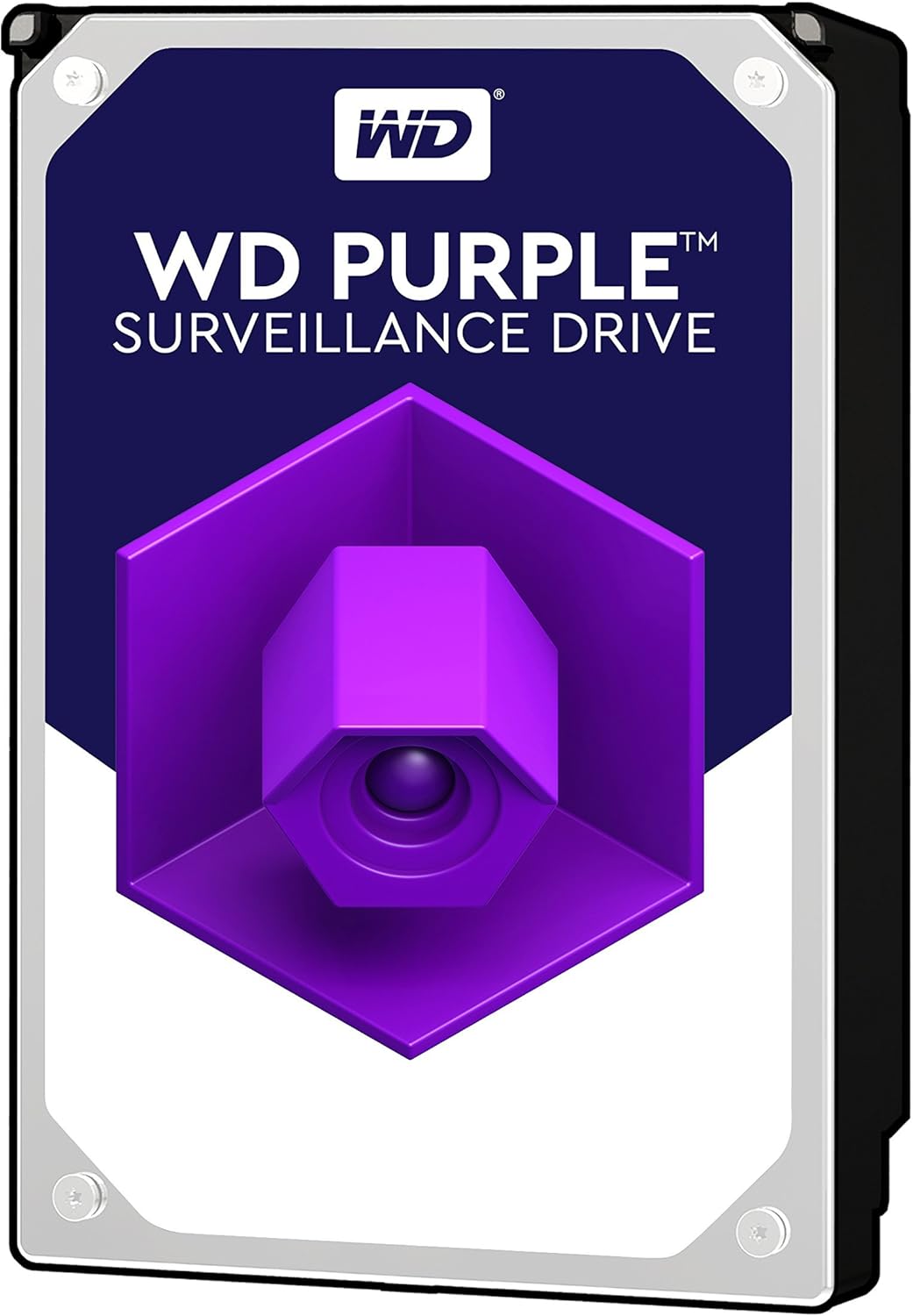 WD Purple 4TB Surveillance Hard Disk Drive - 5400 RPM Class SATA 6 Gb/s 64MB Cache 3.5 Inch