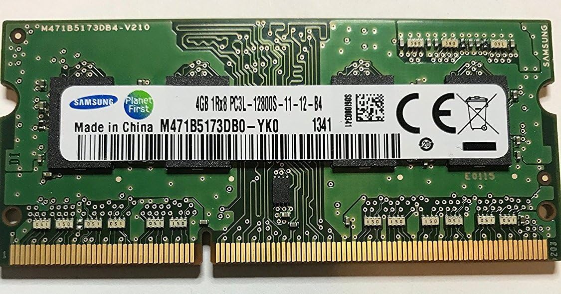 Samsung ram Memory 4GB (1 x 4GB) DDR3 PC3-12800,1600MHz, 204 PIN, SODIMM for laptops