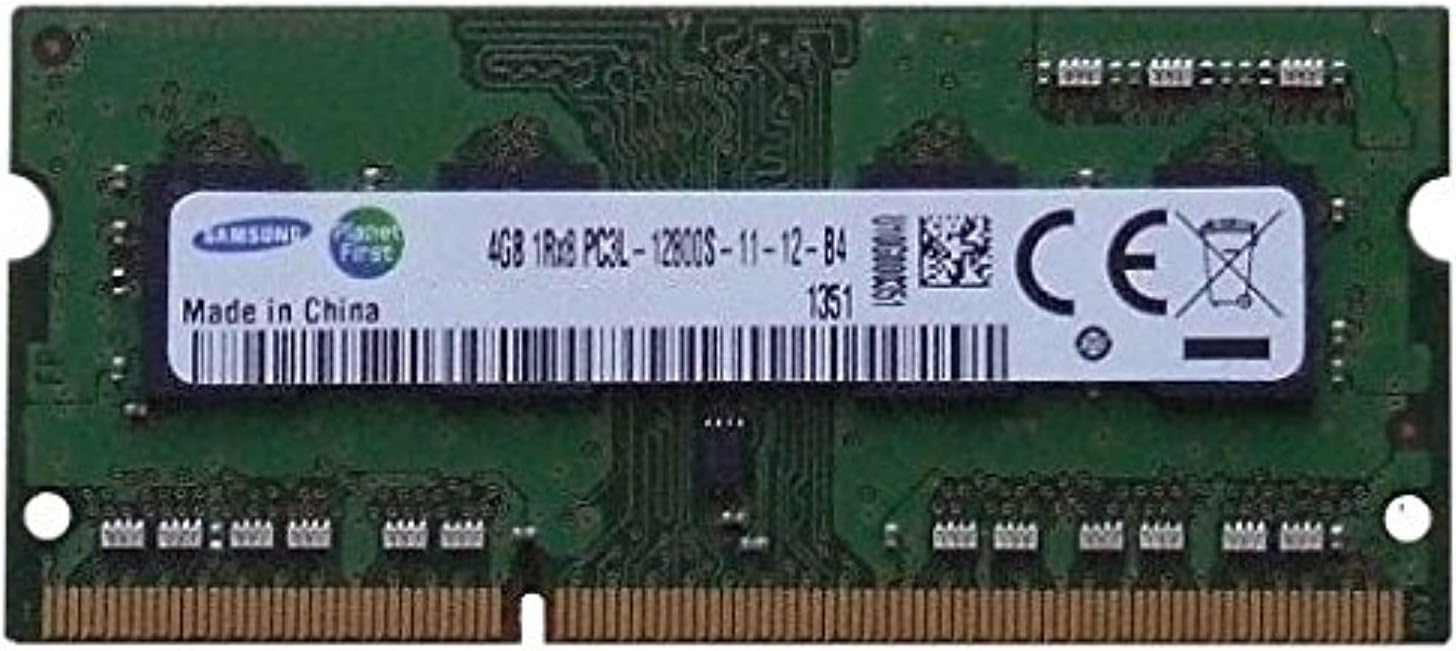 Samsung original 4GB, 204-pin SODIMM, DDR3 PC3L-12800, ram memory module for laptop