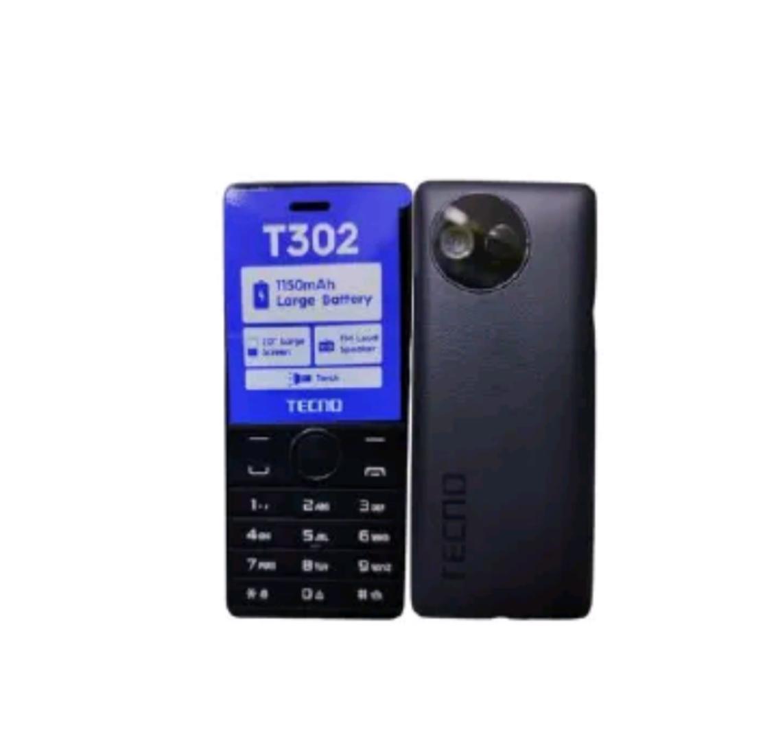 NEW ARRIVAL Tecno T302 Dual Sim, 1150mAh Battery 4MB RAM and 4MB ROM, gsm 900/1800mhz, 118.6*50*12.6mm, Resolution: 128*160, 4mb Rom +4mb ram expandable up to 32GB, Battery: 1150mah, fm, bt.