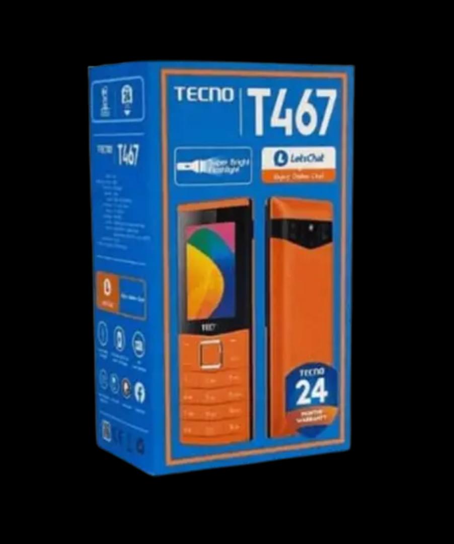 NEW ARRIVAL TECNO T467 2.4'' TRIPLE (3) SIM CARD SLOT FM BATTERY 2500MAH BACK CAMERA WITH FLASH MEMORY: 64MBROM+64MB RAM KABAMBE/FEATURE PHONE