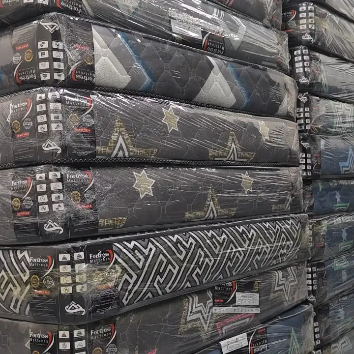 Fortress Premium Mattress [Greyish 09] - Orthopedic - Long Lasting - High Density- High Quality - Quilted Mattress