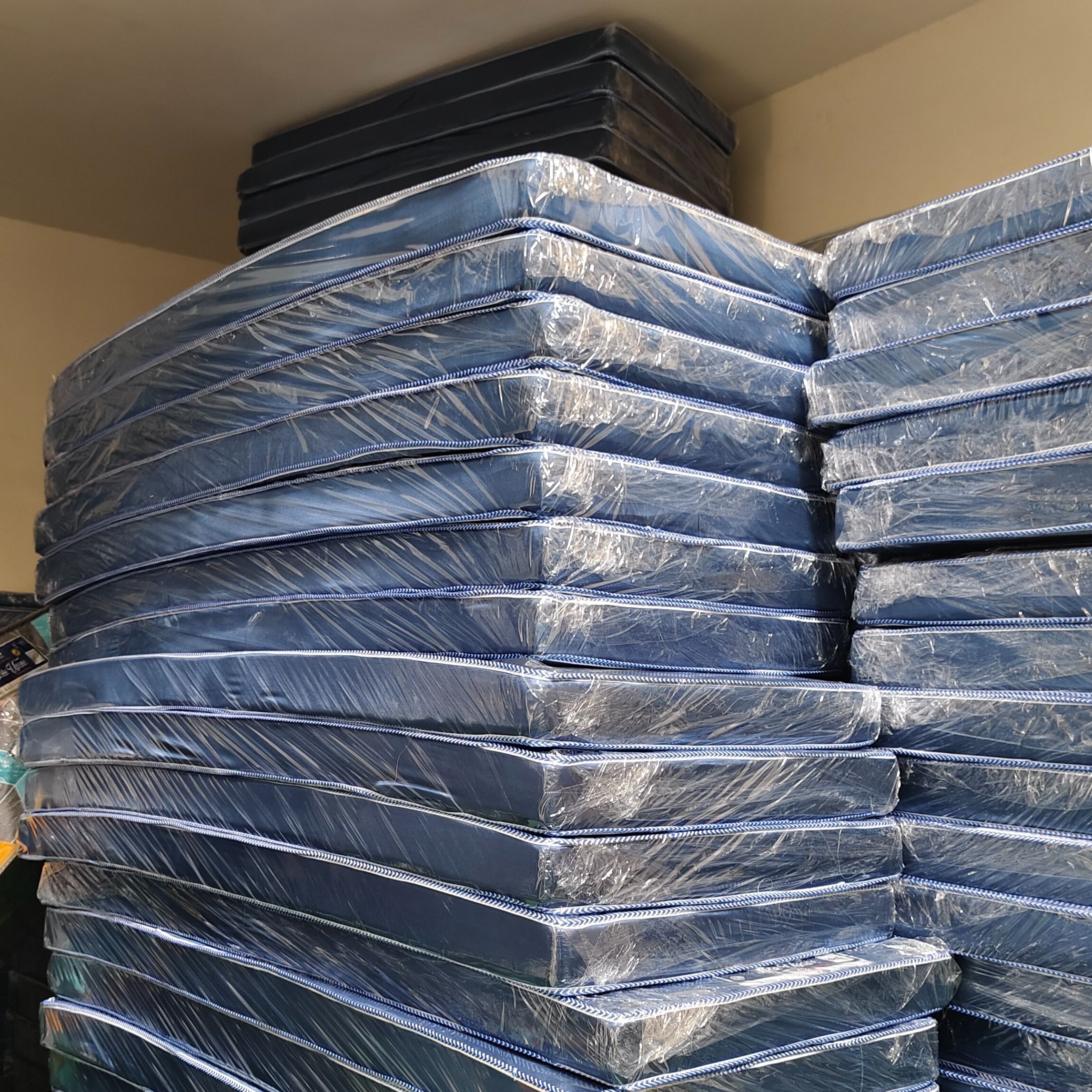 2½x6ft Student School or Guest Mattress High Density (Blue Color) - Long Lasting - High Density - High Quality - Orthopedic - Blue Furnished Mattress