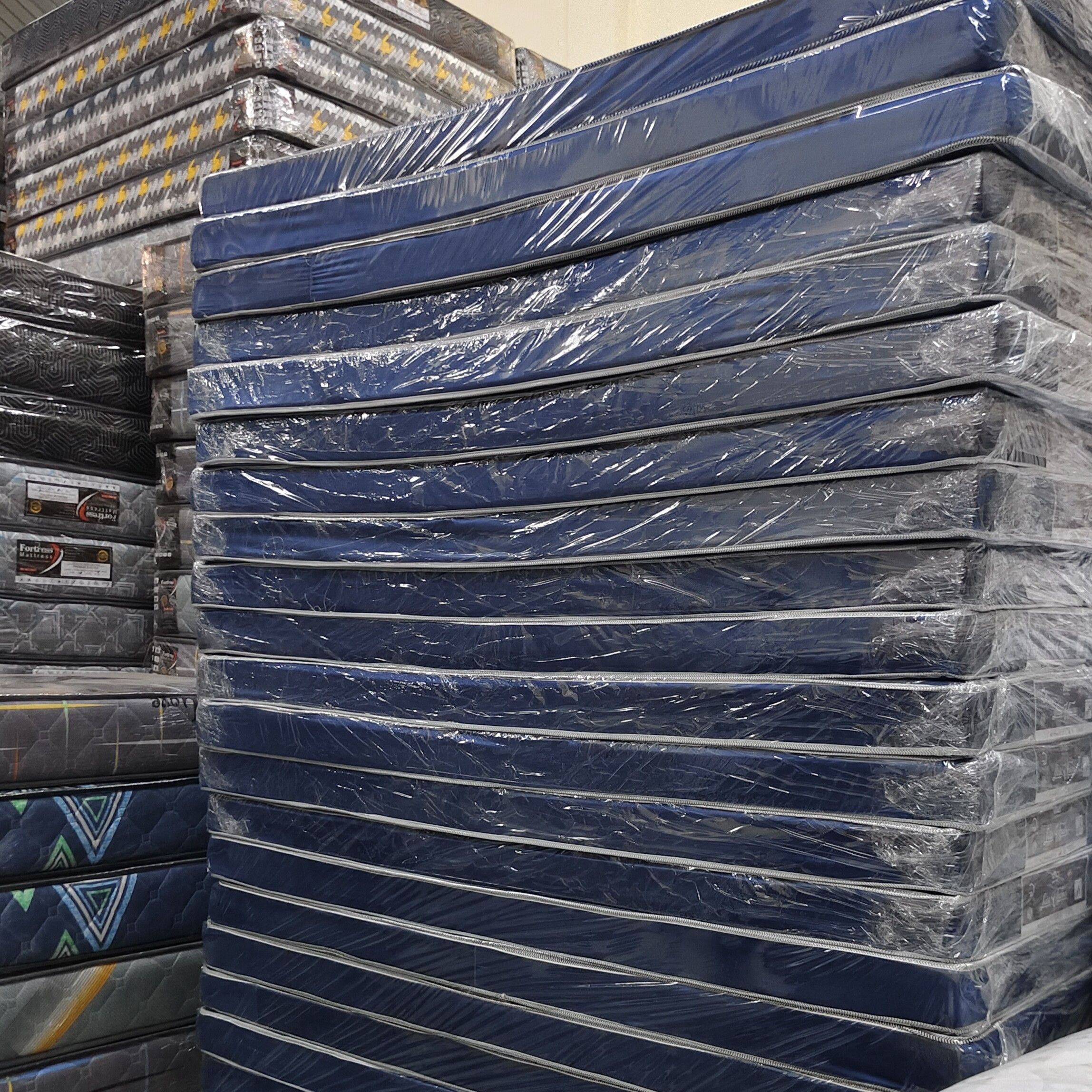 2½x6ft Student School or Guest Mattress High Density (Blue Color) - Long Lasting - High Density - High Quality - Orthopedic - Blue Furnished Mattress