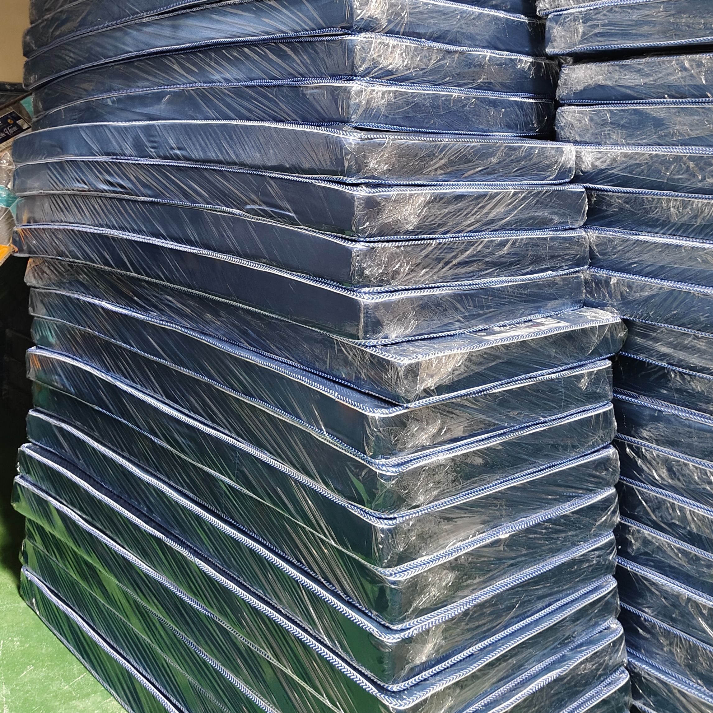 2½x6ft Student School or Guest Mattress High Density (Blue Color) - Long Lasting - High Density - High Quality - Orthopedic - Blue Furnished Mattress