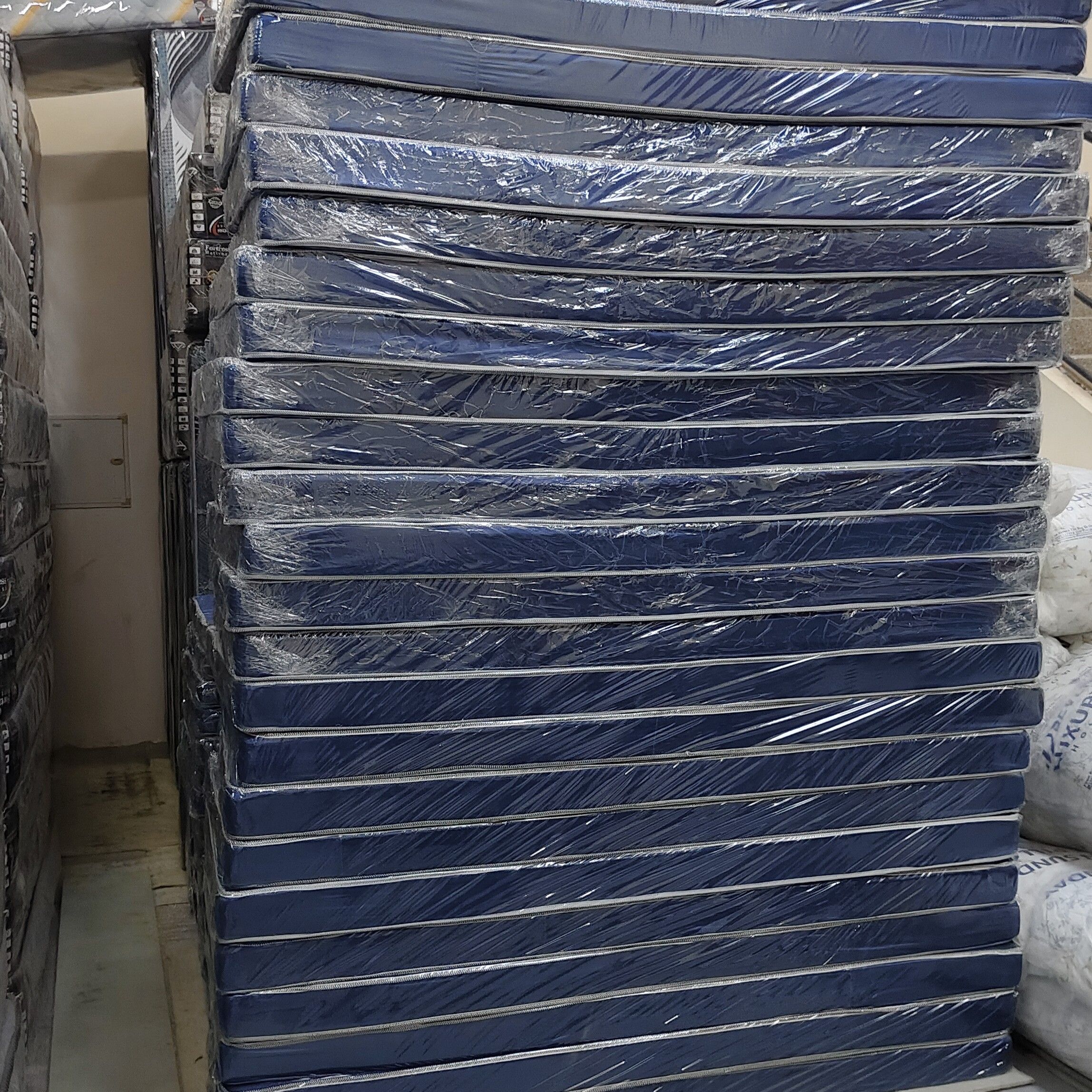 2½x6ft Student School or Guest Mattress High Density (Blue Color) - Long Lasting - High Density - High Quality - Orthopedic - Blue Furnished Mattress