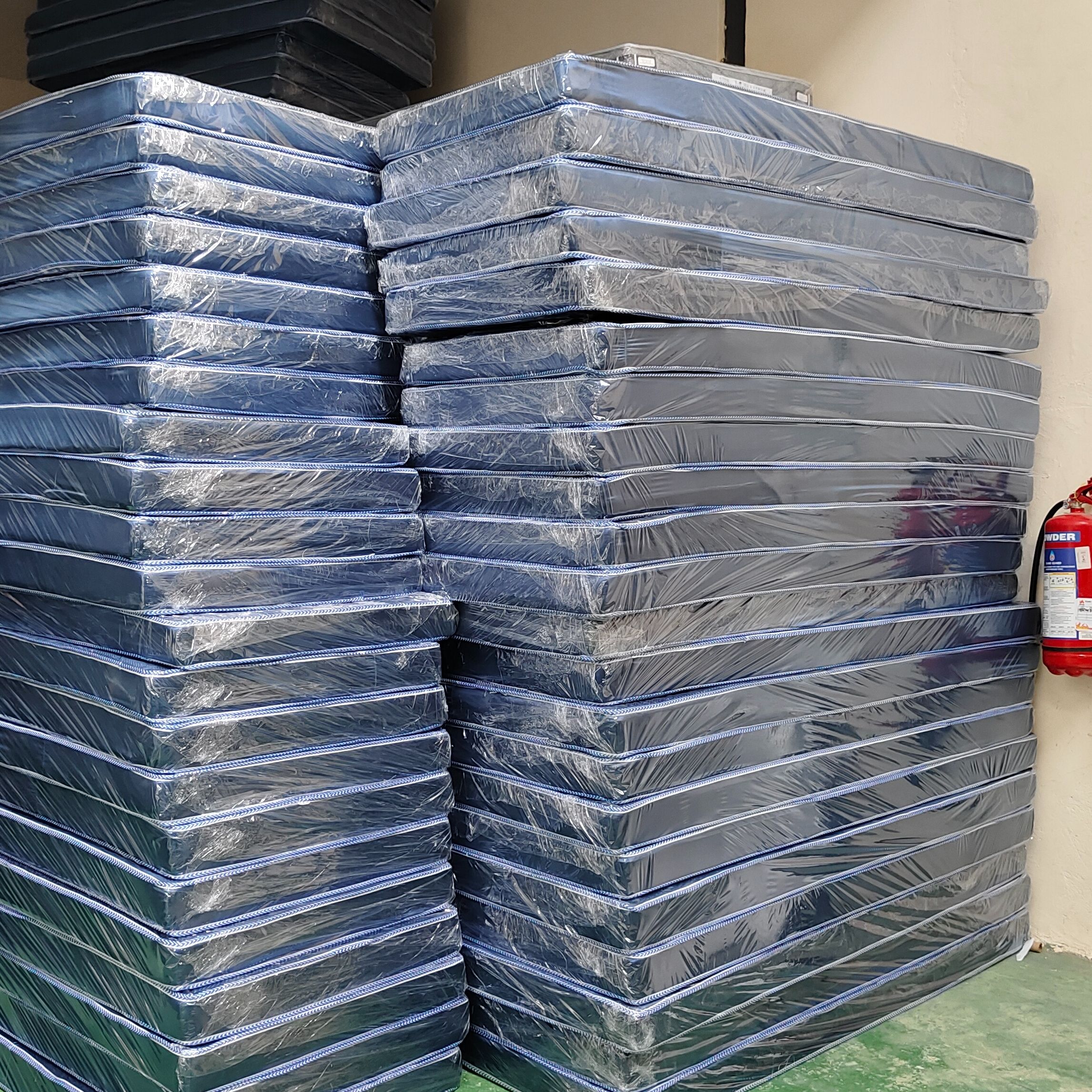 2½x6ft Student School or Guest Mattress High Density (Blue Color) - Long Lasting - High Density - High Quality - Orthopedic - Blue Furnished Mattress