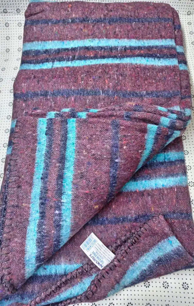 Warm School Blanket for Students Random Color Dispatch - Comfortable Affordable warm soft for dorms hostels guest bed blanket