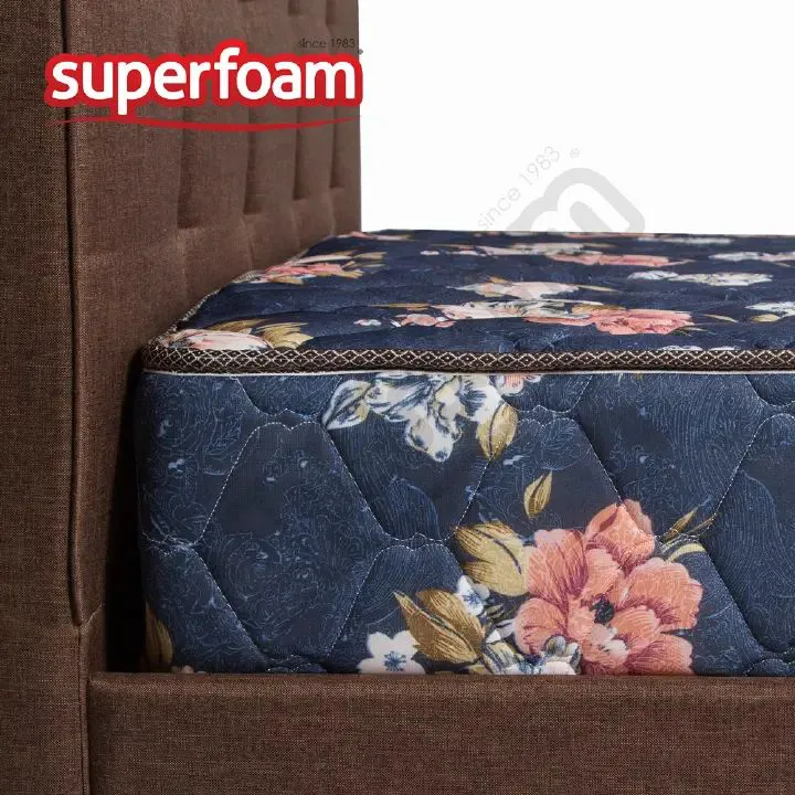 Medium Density Foam Quilted Mattress - Random Color Dispatch - Soft Support Mattress - Pressure-Relieving Comfort-Focused - Morning Glory