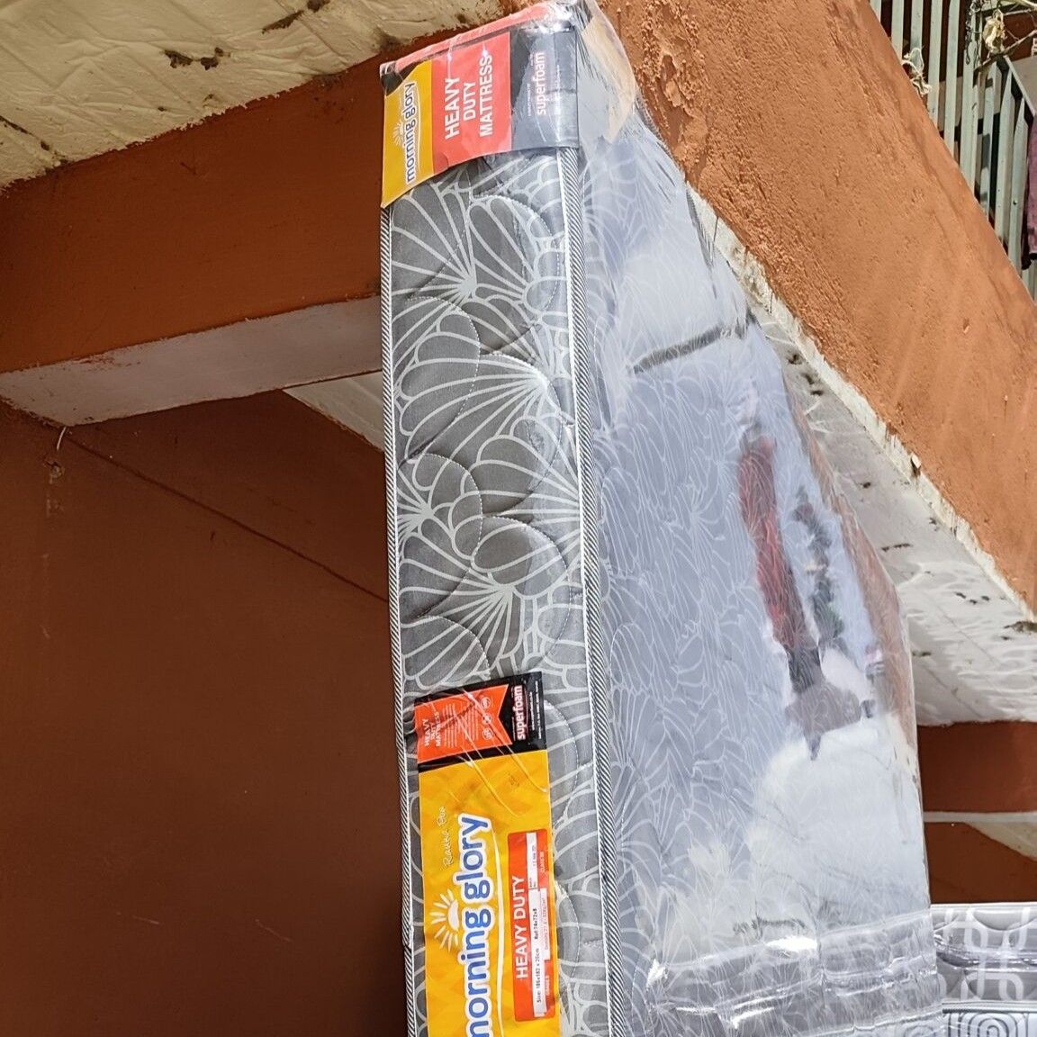 High Density Foam Quilted Mattress - Random Color Dispatch - Firm Support Mattress - Pressure-Relieving Comfort-Focused - Morning Glory