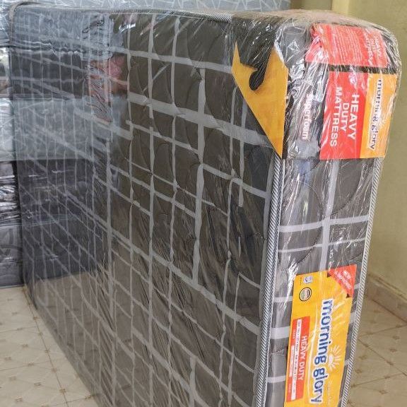 High Density Foam Quilted Mattress - Random Color Dispatch - Firm Support Mattress - Pressure-Relieving Comfort-Focused - Morning Glory