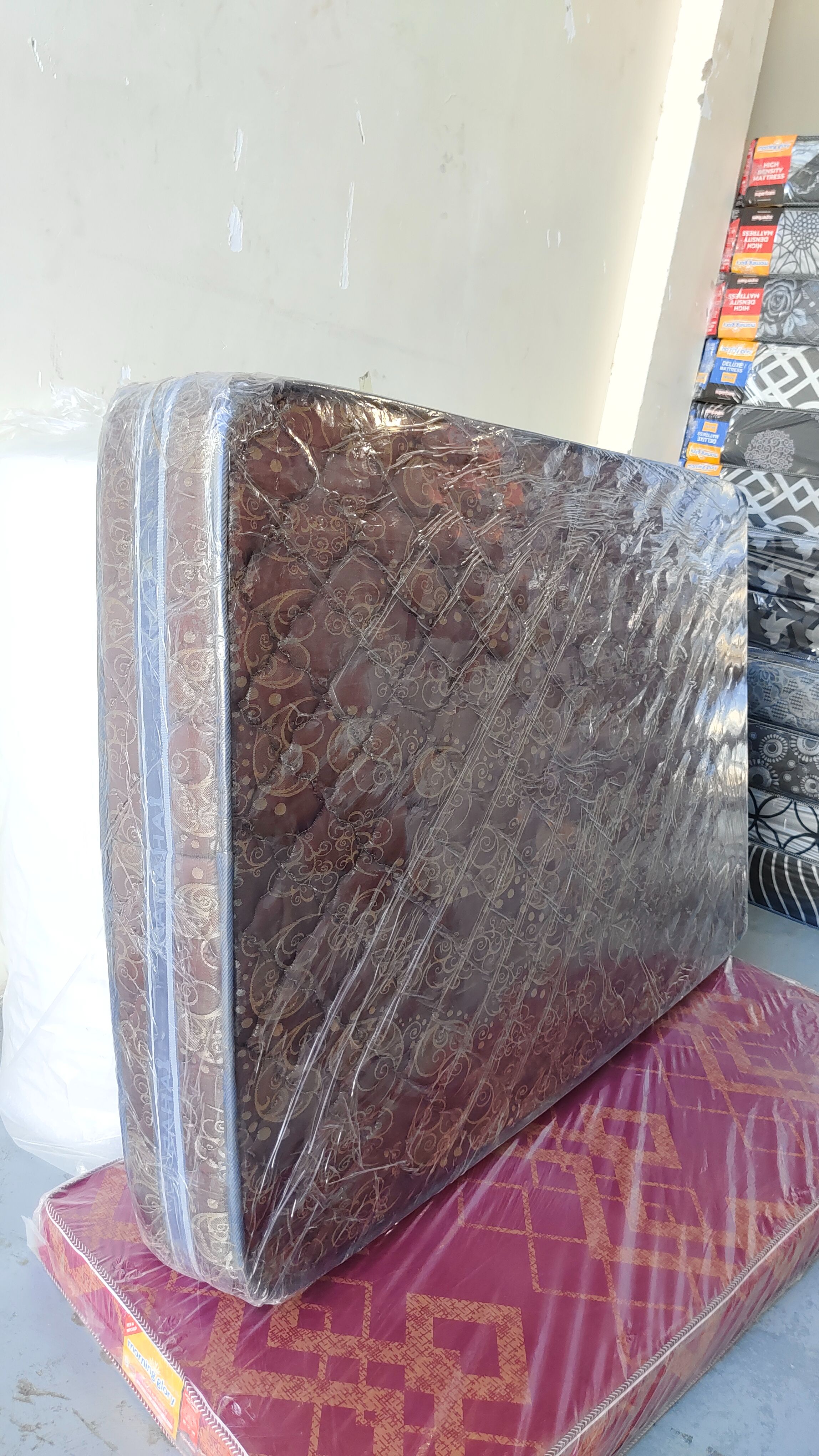 Raha Orthopedic Bonnel Spring Mattress 10-Inch - Full Body Spinal Support & Back Pain Relief