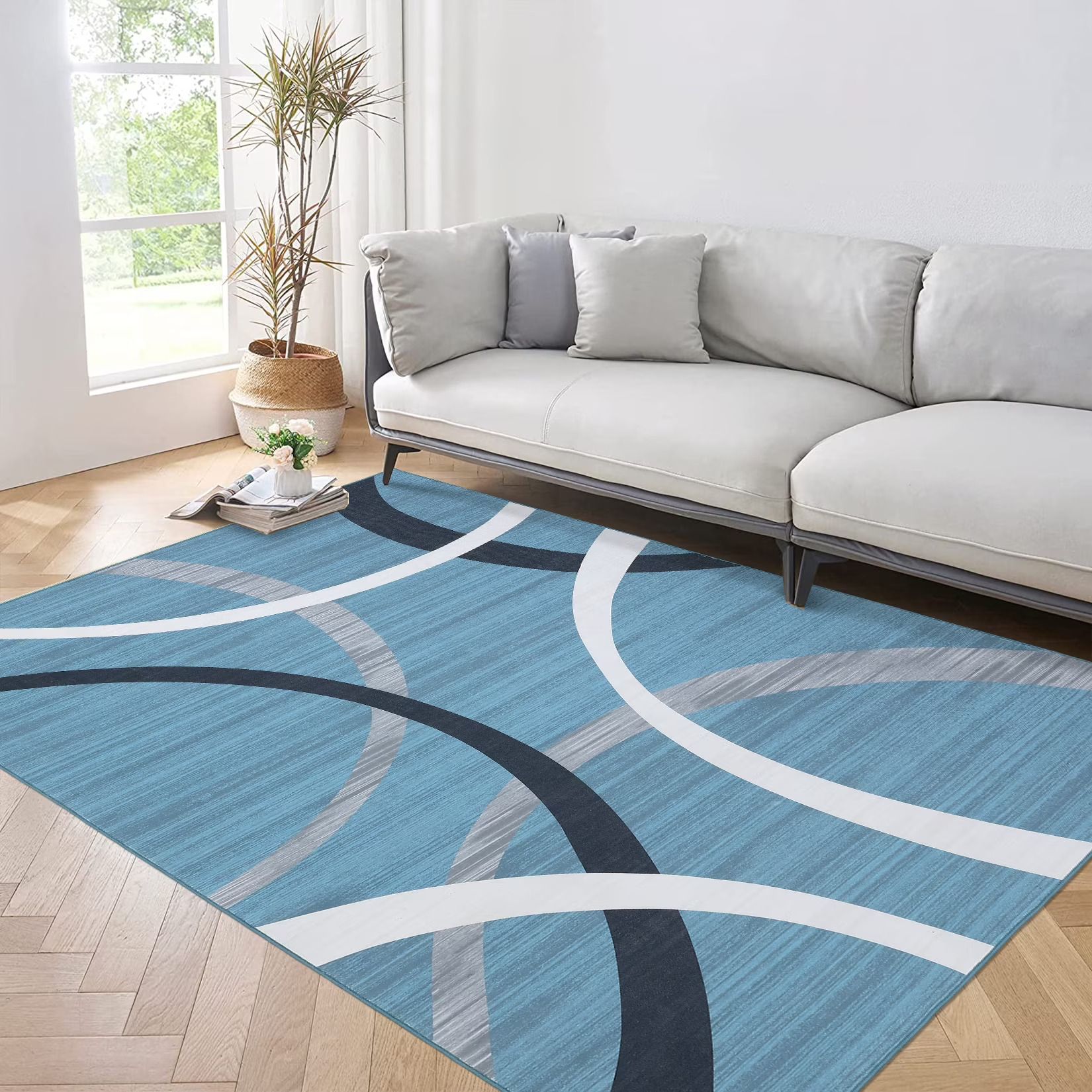 (Clearance Sale) Modern Woolen Home Carpet Mat - Premium Random Color Dispatch 4 Size Options Limited Time Offer