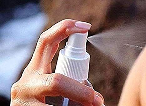 OFFER!!! 50ml Empty Plastic Transparent Refillable Fine Mist Spray Bottle/Atomizer spray bottle/perfume travelling bottle/Mist Pump and Cap, for Home/Travel/Beauty/Makeup/Sanitizer