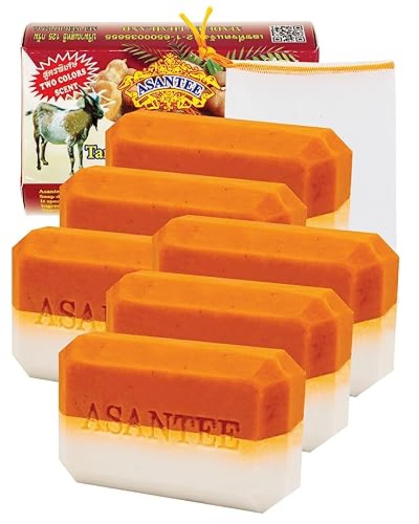 ASANTEE TAMARIND & GOAT MILK HERBAL SOAP 125 G/ASANTEE TAMARIND & GOAT MILK HERBAL SOAP