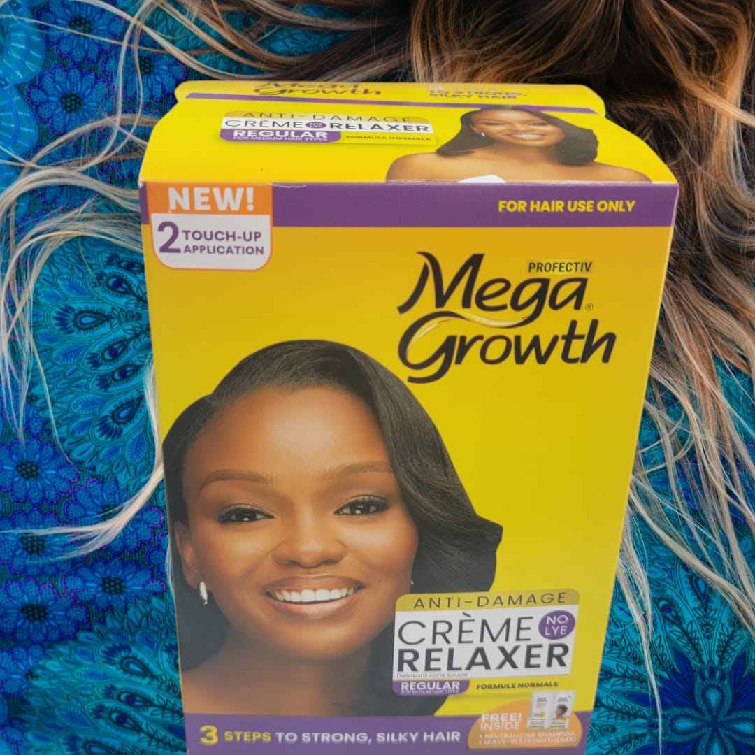 Mega Growth Relaxer 2Touch – Strengthens & Protects Hair During Relaxing Process