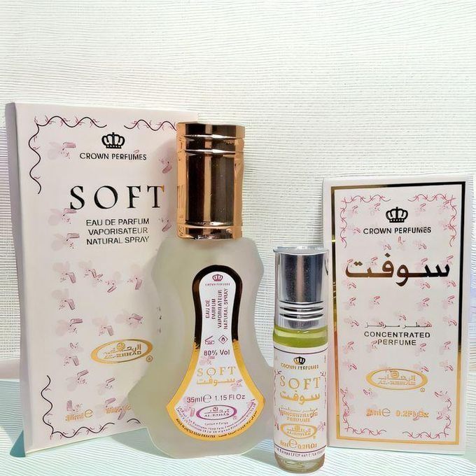 🌸 AL REHAB SPECIAL OFFER!!!!! 2-in-1 Perfume Set – Soft Perfume + Soft Perfume Oil | Long-Lasting Arabian Fragrance Combo
