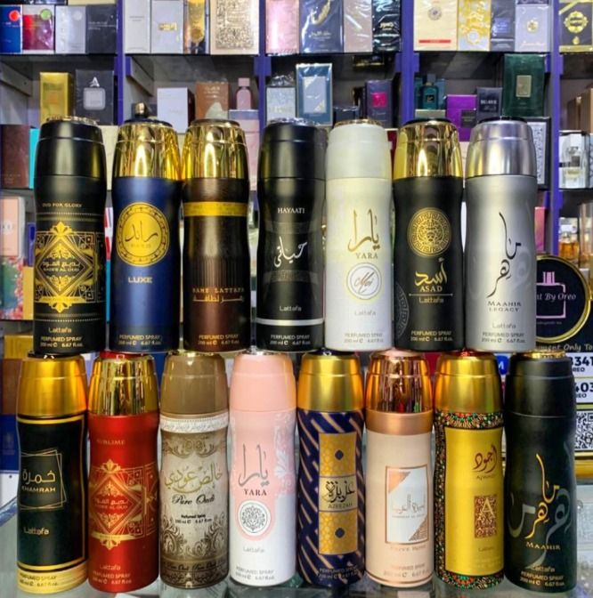 Yara / Yara Tous / Mayar / Mayar Cherry / Khamrah / Khamrah Qahwa / Asad / Ajwad / Ameerat Al Arab / Hayaati / Fakhar / Badee Al Oud / Amethyst / Sublime / Honor & Glory / Ana Abiyedh / Qaed Al Fursan