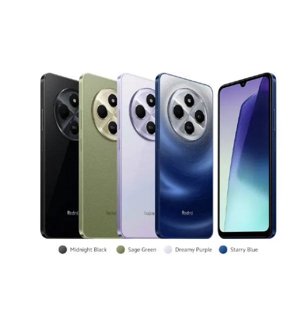 XIAOMI Redmi 14C 128GB Storage Upto 8(4+4)GB Ram 50MP AI Dual Camera Immersive 6.88" UHD Display Upto 120Hz Refresh Rate Dual Sim 5160mAh (typ) Battery Elegant glass back cover Smart Phone
