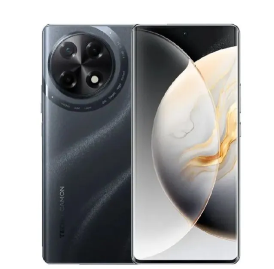 Tecno Camon 30S 128GB+12(6+6)GB RAM 6.7" 3D-Curved AMOLED 120Hz Screen MTK Helio G100 33W 5000mAh 50MP Dual Speaker Android 14 Smart Phones Dual Sim phone
