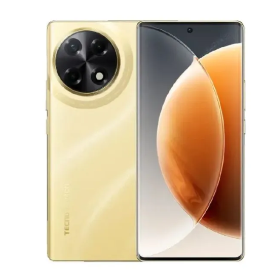 Tecno Camon 30S 128GB+12(6+6)GB RAM 6.7" 3D-Curved AMOLED 120Hz Screen MTK Helio G100 33W 5000mAh 50MP Dual Speaker Android 14 Smart Phones Dual Sim phone