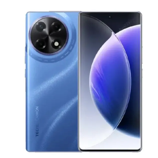Tecno Camon 30S 128GB+12(6+6)GB RAM 6.7" 3D-Curved AMOLED 120Hz Screen MTK Helio G100 33W 5000mAh 50MP Dual Speaker Android 14 Smart Phones Dual Sim phone