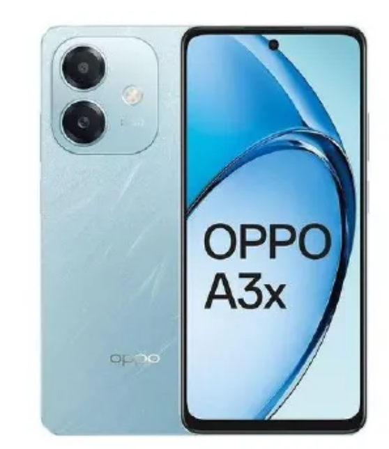BRAND NEW Oppo A3x 128GB ROM + 4GB RAM  6.67 inches 90Hz display Snapdragon 6s 4G Gen1 processor 5100mAh battery 45W  Android 14 Fingerprint 4G DualSIM 2yrs Warranty
