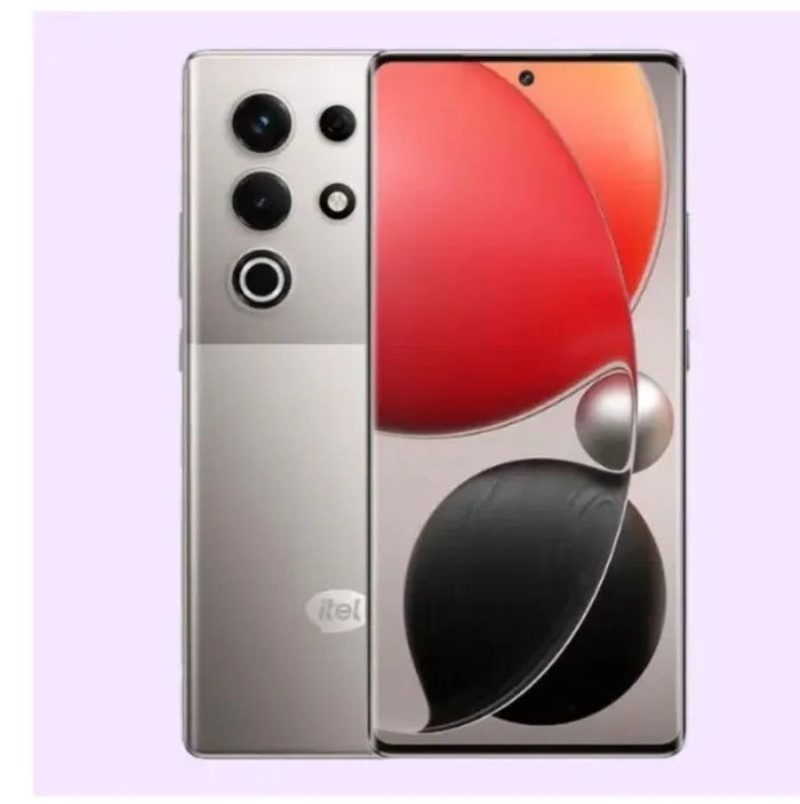 [Anniversary Sale] Itel S25 Ultra 256GB ROM+8GB RAM 50MP+32MP Camera 6.78" 120Hz AMOLED Display 5000mAh Battery Android Smart Phone IP64 Dust/Water Resistant RGB Ring Notifications Light Smartphone