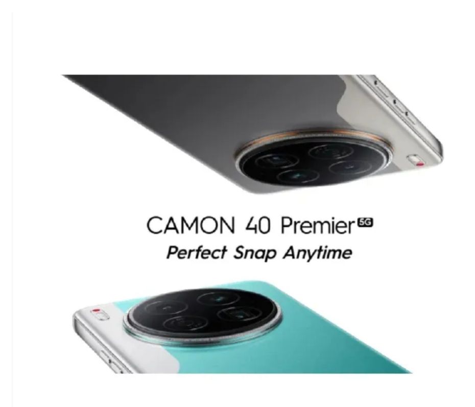 [Anniversary Offer] Tecno Camon 40 Premier 256GB+16(8+8)GB RAM 6.67" 144Hz LTPO AMOLED MTK Dimensity 8350 45W 5100mAh 50MP Dual Speaker Android 15 IP68/IP69 Dust Water Resistance Dual Sim SmartPhone