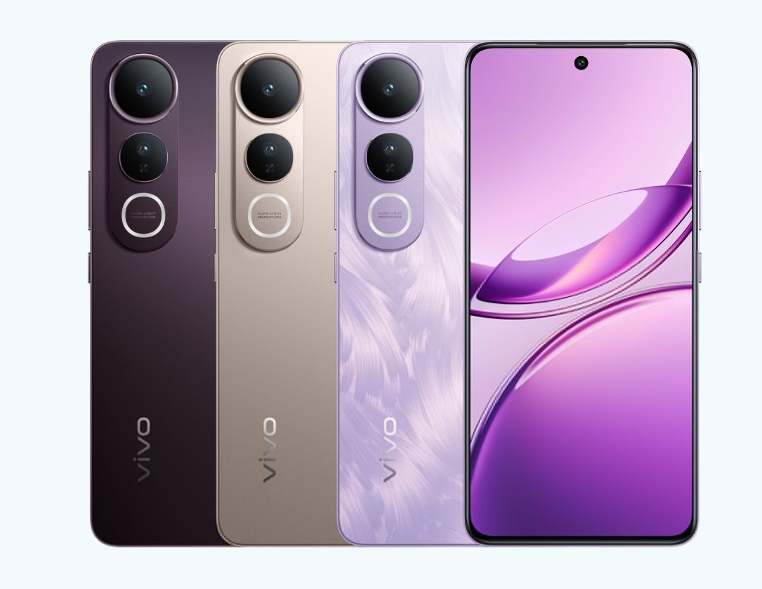 Vivo V50 Lite 5G 256GB+8GB 6.77" AMOLED 120Hz Display 50MP+32MP Camera 6500mAh Battery 90W SuperFast Charging IP65 Dust/Water Resistant MTK Dimensity 6300 Processor Android Smartphone