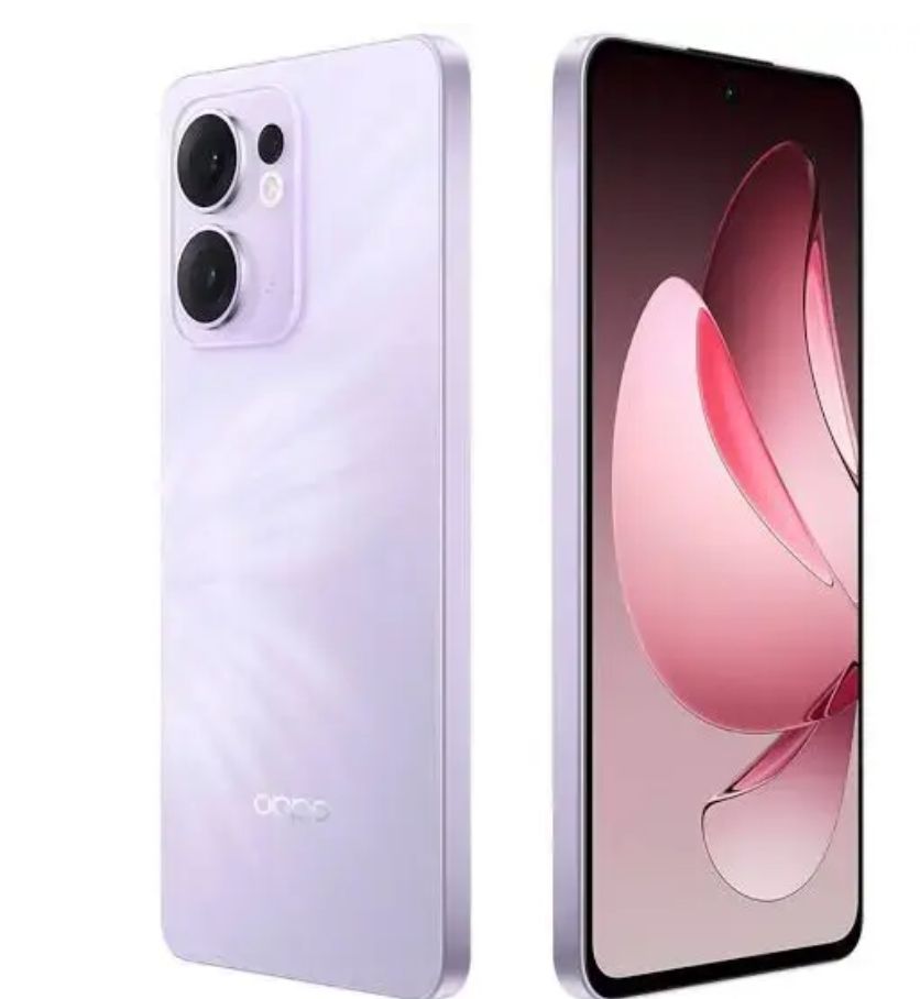 [Brand New] Oppo Reno 13F 4G 8GB+256GB 6.67 Inches AMOLED 120Hz Display 50MP+32MP Front and Back Camera 5800mAh Battery 45W Fast Charge IP69 Dust Water Pressure Resistant SmartPhone