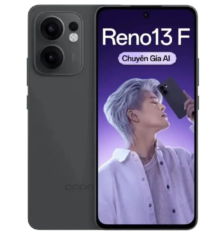 [Brand New] Oppo Reno 13F 4G 8GB+256GB 6.67 Inches AMOLED 120Hz Display 50MP+32MP Front and Back Camera 5800mAh Battery 45W Fast Charge IP69 Dust Water Pressure Resistant SmartPhone