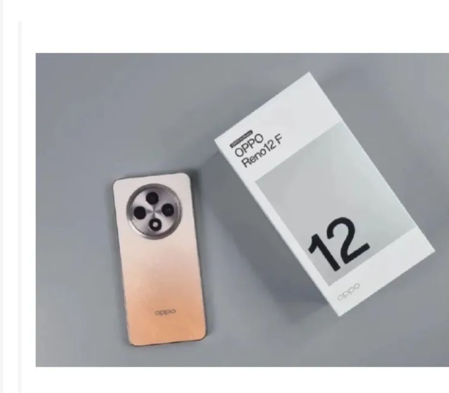 [Brand New] Oppo Reno 12F 4G 8GB+256GB 6.67 Inches AMOLED 120Hz Display 50MP+32MP Front and Back Camera 5000mAh Battery 45W Fast Charge IP64 Dust Water Resistant Smart Phone