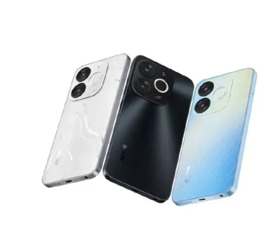 [Anniversarry Sale] Itel A80 128GB+3GB 6.7" 120Hz Screen 4G Network Dual SIM Phone 50MP Camera 5000mAh Battery Fingerprint and Face Unlock Android 14 Fashion Smart Phones