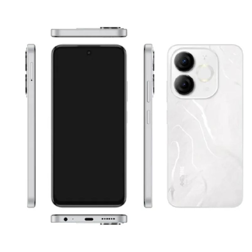 [Anniversarry Sale] Itel A80 128GB+3GB 6.7" 120Hz Screen 4G Network Dual SIM Phone 50MP Camera 5000mAh Battery Fingerprint and Face Unlock Android 14 Fashion Smart Phones