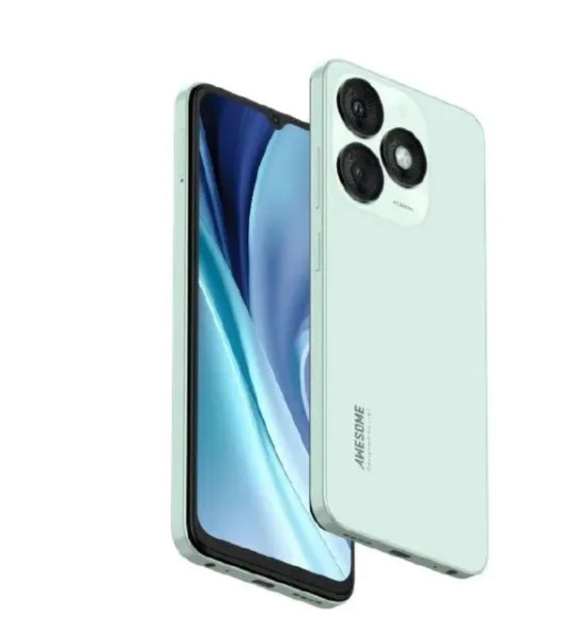 [Anniversarry Sale] Itel A50 64GB+(2+4)6GB RAM 6.6" Screen Phone Dual SIM 8MP+5MP Camera 5000mAh Baterry Fingerprint And Face Unlock Smart Phones