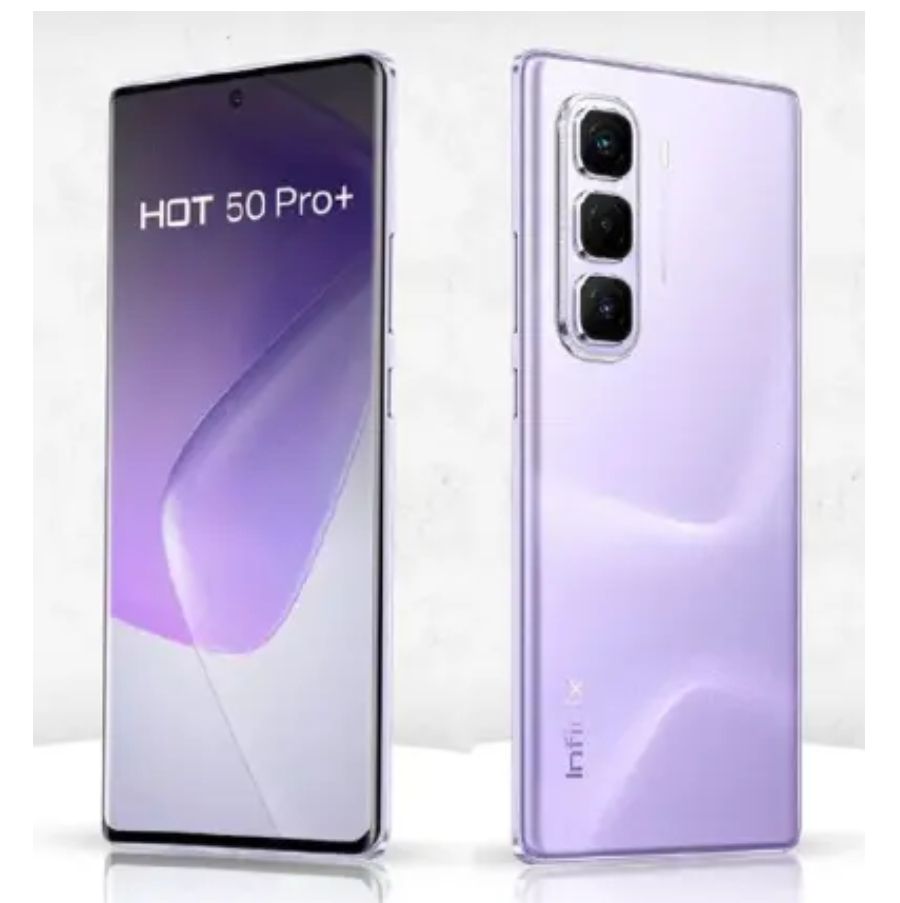 [Anniversary Sale] Infinix Hot 50 Pro Plus 128GB+16(8+8)GB 6.7" 3D-Curved AMOLED 120Hz Screen Phone 5000mAh With 33W Type-C 50MP Camera MTK Helio G100 Fingerprint Lock Hot 50 Pro+ Smart Phone