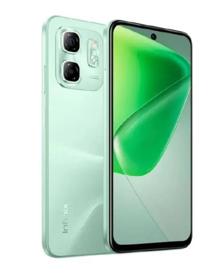Infinix Hot 50i 128GB + 12(6+6)GB 6.7" Screen Phone Dual SIM 4G Network 5000mAh Battery with 18W Type-C Charging 48MP Camera Fingerprint Lock Android 14 G81 Smartphones