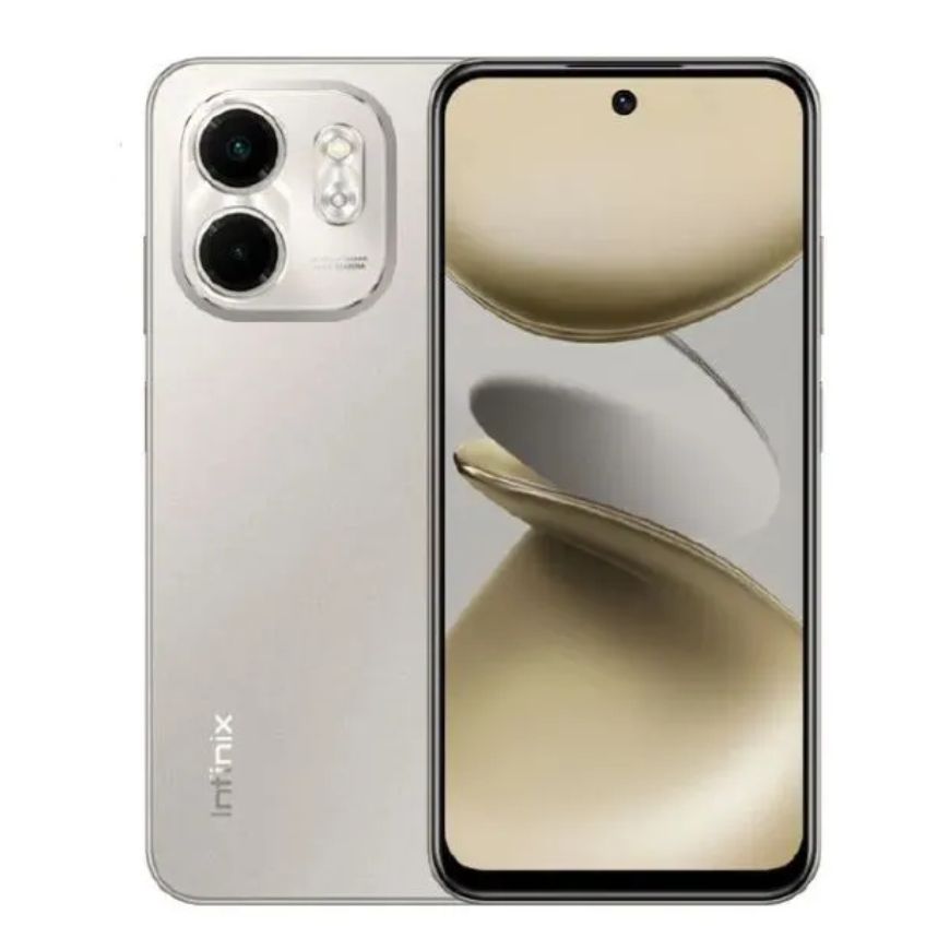Infinix Hot 50i 128GB + 12(6+6)GB 6.7" Screen Phone Dual SIM 4G Network 5000mAh Battery with 18W Type-C Charging 48MP Camera Fingerprint Lock Android 14 G81 Smartphones