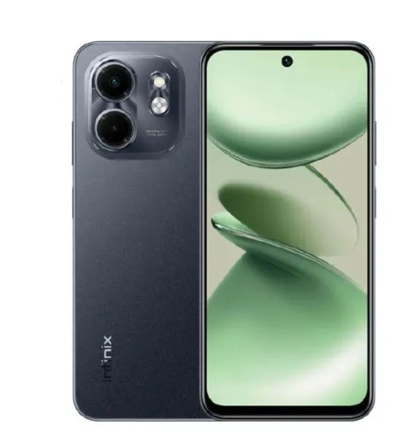 Infinix Hot 50i 128GB + 12(6+6)GB 6.7" Screen Phone Dual SIM 4G Network 5000mAh Battery with 18W Type-C Charging 48MP Camera Fingerprint Lock Android 14 G81 Smartphones