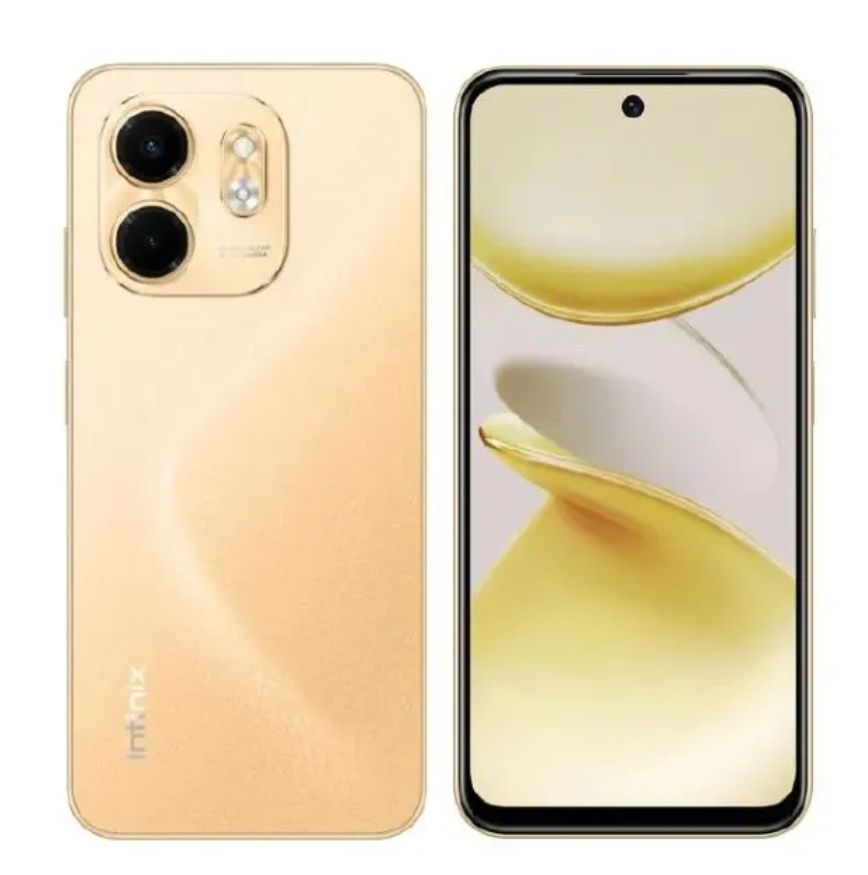 Infinix Hot 50i 128GB + 12(6+6)GB 6.7" Screen Phone Dual SIM 4G Network 5000mAh Battery with 18W Type-C Charging 48MP Camera Fingerprint Lock Android 14 G81 Smartphones