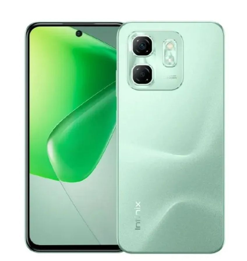 Infinix Hot 50i 128GB + 12(6+6)GB 6.7" Screen Phone Dual SIM 4G Network 5000mAh Battery with 18W Type-C Charging 48MP Camera Fingerprint Lock Android 14 G81 Smartphones