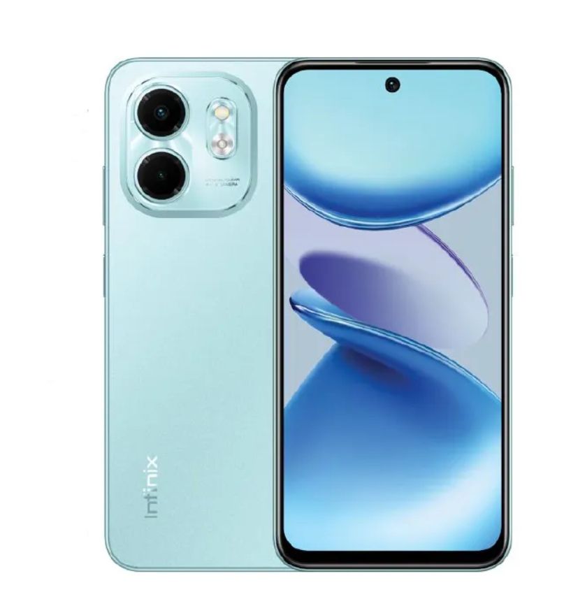 [Anniversary Sale] Infinix SMART 9 HD 6(3+3)GB RAM + 64GB 6.7" 90Hz Brand New Phone Dual SIM 4G 5000mAh Battery With Type-C Charging 13MP Camera G81 Fingerprint Lock Android 14 Smart Phones