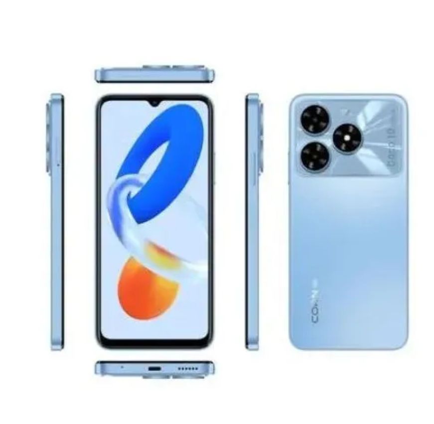 [New Arrival] Corn Coco 10 Ultra 4G 128GB+12GB(4+8)GB 5000mAh Battery 6.8 Inches HD+ Screen 13 MP Main camera 8MP Selfie 90Hz refresh rate Type-C Charger Android 14 Phone SmartPhone