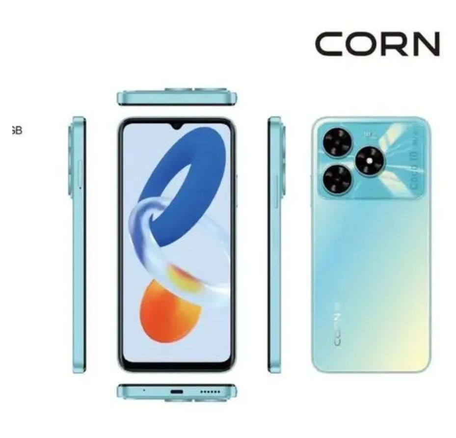[New Arrival] Corn Coco 10 Ultra 4G 128GB+12GB(4+8)GB 5000mAh Battery 6.8 Inches HD+ Screen 13 MP Main camera 8MP Selfie 90Hz refresh rate Type-C Charger Android 14 Phone SmartPhone