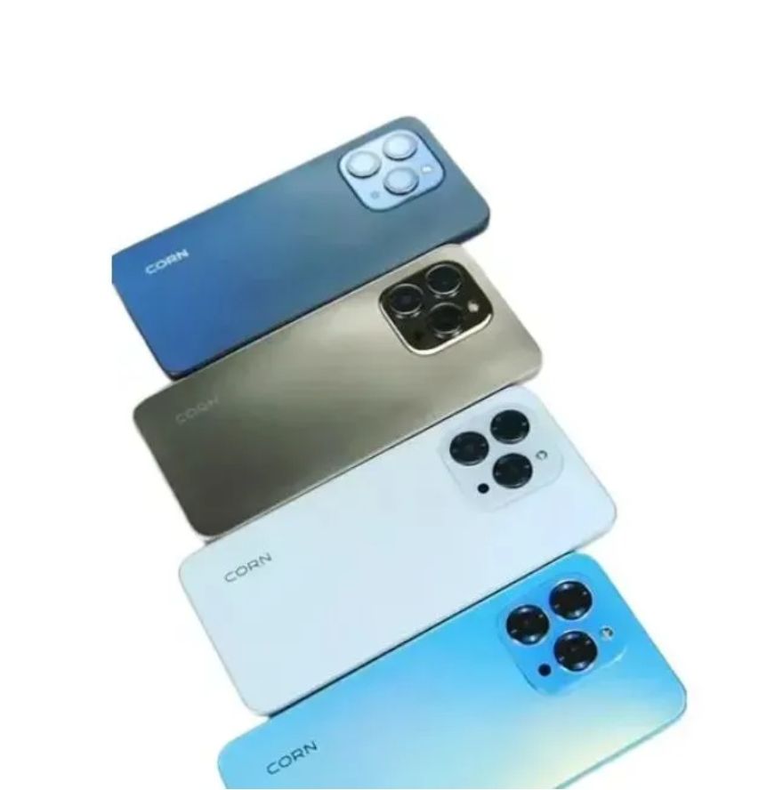 Corn C16 Pro Max 64GB+5(2+3Extended ) Ram Unlocked Cell Phone Android 6.6"HD Waterdrop Screen 13MP Main Camera 8mp Front camera 5000mAh Dual SIM Face ID GPS OTG Android Smartphone