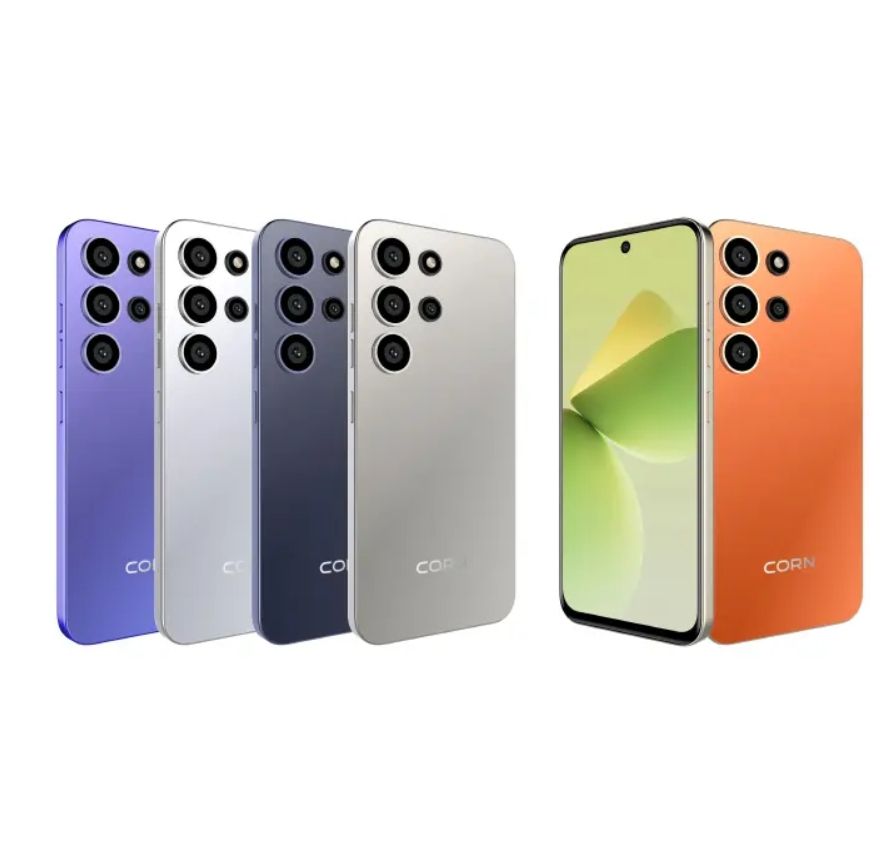 [New Launch] Corn Lumia S26 Max 64GB+5(2+3)GB 6.67"HD 60Hz Large 5000mAh Battery Dual Sim Card SmartPhone Side-Mounted Fingerprint Face Unlock 13MP Ultra Camera 8MP Android Smartphone