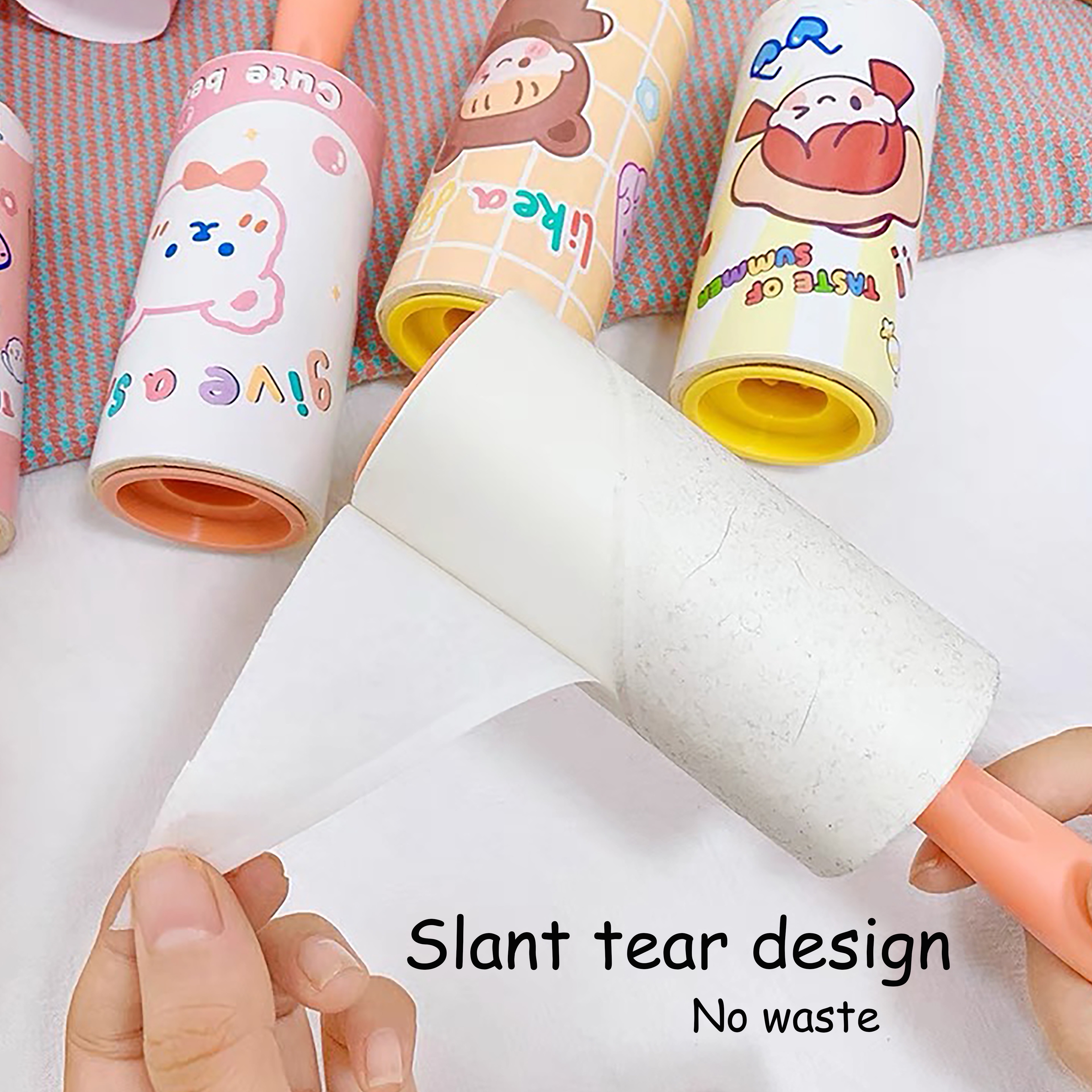 Sticky Lint Roller – Pet Hair, Dust & Lint Remover for Clothes, Furniture, Sofa, Carpets & Car Interiors – Portable Reusable Cleaning Tool