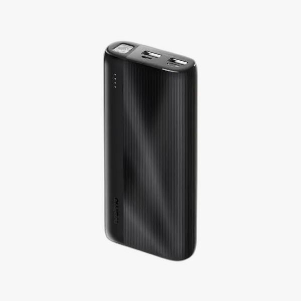 Oraimo 20000mAh Power Bank with AniFast Tech, Dual USB Output, 2.1A Fast Charging, SOS Torch Light, Anti-Scratch Design – Ideal for Travel, Daily Use & Heavy Phone Users